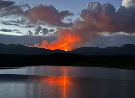 Photo from 4th Reservoir taken on Wednesday night July 8. Maggie Flannery Bradford