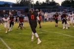 Camren Carpenter grabs a pass to convert on 4th down. Anna Fredericks photo