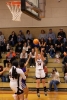 Braylee Freestone (14) puts up a shot against Monument Valley while Mechiayah Lansing (40) crashes the boards. Anna Fredericks photo