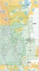 Map of the evacuation area. Zones moved to "SET" status include CY 1, CY 2, Peters Hill West, Airport 1, Energy, SJC 1