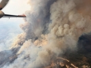 Aerial view of the Babylon fire on July 6. Courtesy US Forest Service