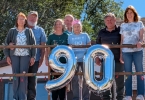 Gaylene Perkins Hurst recently celebrated her 90th birthday