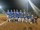 The Ranlife Home Loans (or First Colony Mortgage) softball team won their fourth straight Blue Mountain Invitational Softball championship on Saturday, July 20 during Pioneer Day celebrations in Monticello. The team hails from Herriman, UT and they’re pictured here with their trophy and a few young ringers.  Courtesy photo