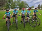 Five Monticello athletes joined the Grand County mountain biking team to compete in their first National Interscholastic Cycling Association mountain bike rae at Soldier Hollow in Midway on August 22.  The race marked the first time Monticello students have competed in NICA since Natalie and Dustin Randall led a Monticello team from 2014 to 2016. The Monticello riders will continue training and racing alongside the Moab Red Devils as they represent southeastern Utah on the NICA race circuit. The young athle