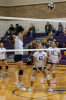 The lady Cougars are on a roll, this photo from a sweep of the Pinnacle Panthers. Lee Ke photo