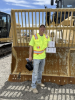 San Juan County Landfill employee Kurt Lowe was the overall operator champion at a recent statewide competition, winning two of the four events. Courtesy photo. 