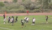 Black throws a touchdown pass to Joe. Image courtesy TeamHive.Live